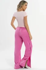 Blusa Hibisco Rosa Ballet - Imagem 6