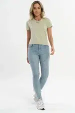 Blusa Pima Dália Moss Gray - Imagem 5