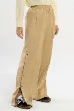 Calça Dália Marfim Acetinado - Imagem 4