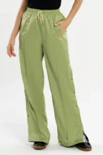 Calça Dália Pistache Acetinado - Imagem 4