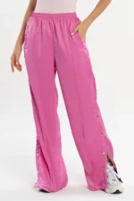 Calça Dália Rosa Acetinado