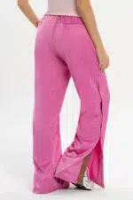 Calça Dália Rosa Acetinado - Imagem 2