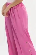 Calça Dália Rosa Acetinado - Imagem 3