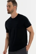 Camiseta Pima Carvalho Preto - Imagem 4