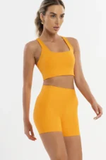 Shorts Lótus Laranja Âmbar - Imagem 4