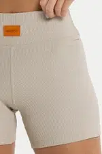 Shorts Perpétua Kraft Canelado - Imagem 3