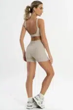 Shorts Perpétua Kraft Canelado - Imagem 6