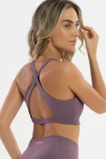 Top Hibísco Rosa Satin - Imagem 2