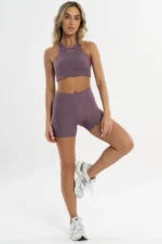 Top Hibísco Rosa Satin - Imagem 5