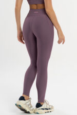 Legging Hibisco Rosa Satin - Imagem 2