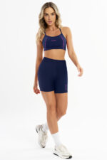 Top Jasmim Azul Marinho / Rosa Sorvete - Imagem 5