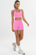 Shorts Peônia Rosa Sorvete - Imagem 4