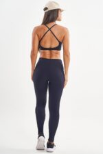 Legging Peônia Preto Canelado - Imagem 6