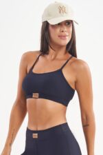 Top Tulipa Preto Canelado - Imagem 4