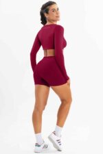 Shorts Jasmim Bordô - Imagem 5