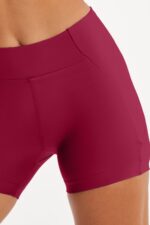 Shorts Hibisco Bordô - Imagem 5