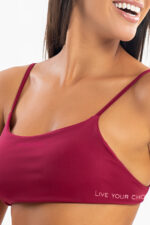 Top Dália Bordô - Imagem 4