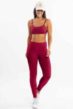 Legging Peônia Bordô - Imagem 5