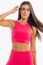 Top Hortênsia Rosa Pink