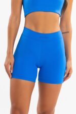 Shorts Peônia Azul Santorini
