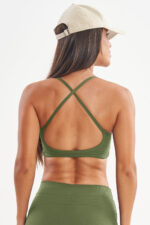 Top Tulipa Verde Croco Canelado - Imagem 2