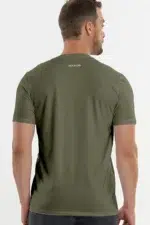 Camiseta Pima Carvalho Verde Croco - Imagem 2