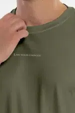 Camiseta Pima Carvalho Verde Croco - Imagem 3