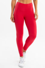 Legging Peônia Vermelho Lichia