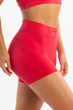 Shorts Peônia Vermelho Lichia - Imagem 4