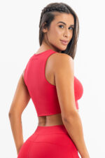 Top Hortênsia Vermelho Lichia - Imagem 2