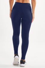 Legging Peônia Azul Marinho Canelado - Imagem 2