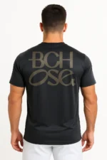Camiseta Masculina Bchose Preto - Imagem 2