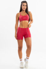 Top Jasmim Vermelho Lichia / Branco - Imagem 5