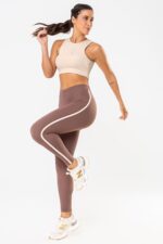 Legging Amarilis Castanho / Cream - Imagem 5