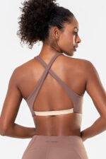 Top Hibisco Castanho / Cream - Imagem 3