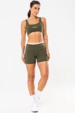 Top Amarilis Verde Exército / Cream - Imagem 4