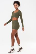 Shorts Lótus Verde Exército - Imagem 5