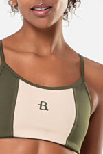 Top Jasmim Verde Exército /  Cream - Imagem 4