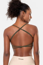 Top Jasmim Verde Exército /  Cream - Imagem 3