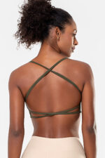 Top Jasmim Verde Exército /  Cream - Imagem 2