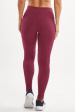 Legging Peônia Cranberry Canelado - Imagem 2