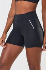Shorts Hibisco Preto Fly - Imagem 3