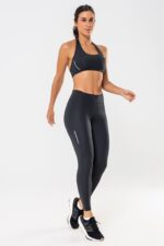 Legging Hibisco Preto Fly - Imagem 7