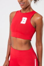 Top Hortênsia Vermelho College - Imagem 5