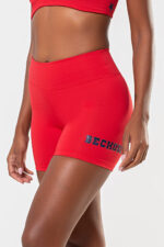 Shorts Perpétua Vermelho College - Imagem 4