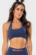 Top Lírio Azul College