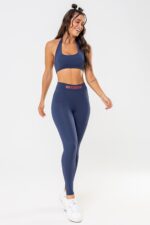 Legging Peônia Azul College - Imagem 5
