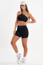 Shorts Perpétua Preto Canelado - Imagem 5