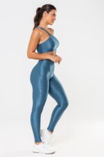 Top Peonia Azul Jeans Glow - Imagem 6