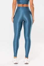 Legging Peonia Azul Jeans Glow - Imagem 3